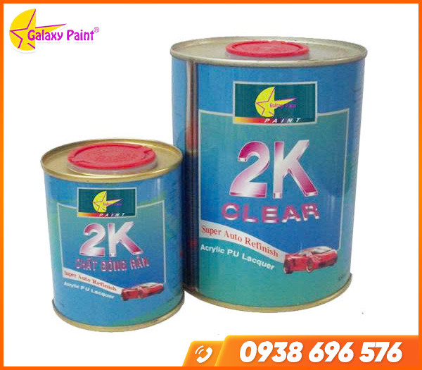 Sơn 2K clear - Sơn Galaxy Paint - Công Ty TNHH Sản Xuất Thương Mại Galaxy Paint