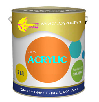 Sơn Acrylic - Sơn Galaxy Paint - Công Ty TNHH Sản Xuất Thương Mại Galaxy Paint