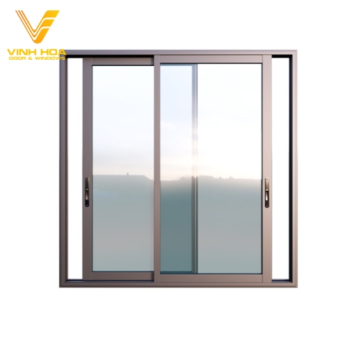 Cửa sổ mở lùa 3 cánh - Kính Vinh Hoa - Công Ty TNHH MTV Nhôm Kính Vinh Hoa