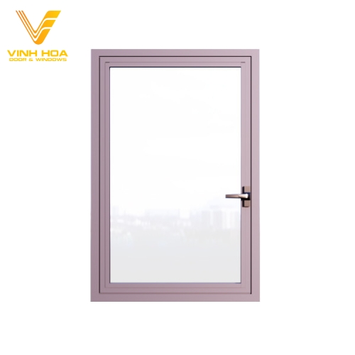 Cửa sổ mở quay 1 cánh - Kính Vinh Hoa - Công Ty TNHH MTV Nhôm Kính Vinh Hoa