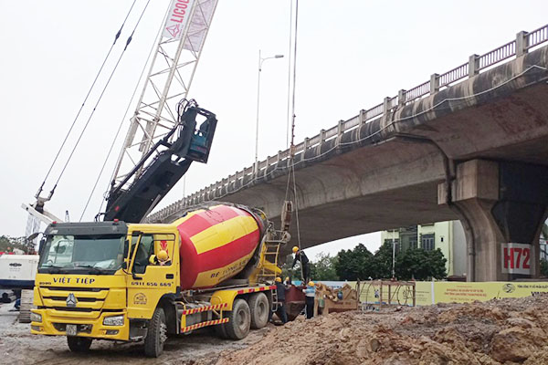 Dự án cầu Vĩnh Tuy - Bê Tông Việt Tiệp - Công Ty Cổ Phần Đầu Tư Xây Dựng Phát Triển Việt Tiệp