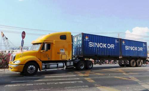 Vận tải xe container - Vận Chuyển Gasc - Công Ty TNHH Chuỗi Cung ứng Chú Kiến Vàng