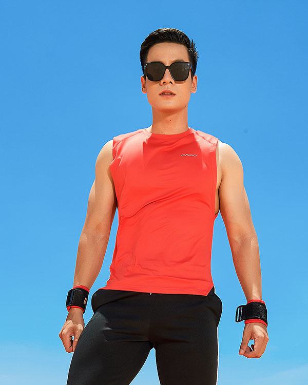 Áo tanktop nam tập gym, yoga