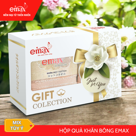 Hộp quà tặng khăn tắm Cotton Emax Kimono 08 - Khăn Khách Sạn Emax - Công Ty TNHH DV & TM Minh Hưng