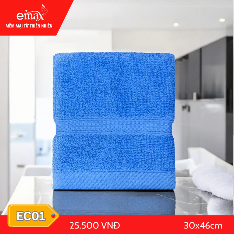 Khăn mặt Cotton cao cấp Emax ECO1 - Khăn Khách Sạn Emax - Công Ty TNHH DV & TM Minh Hưng