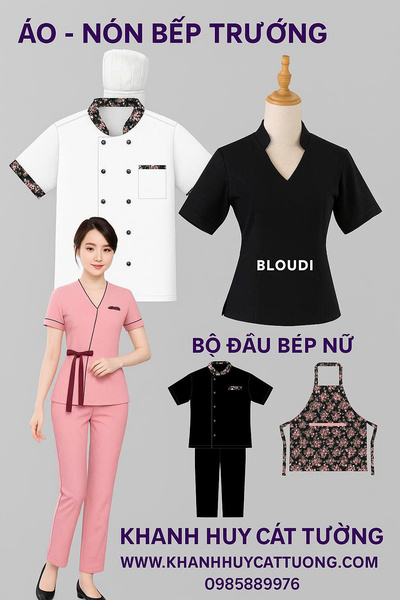 Đồng phục spa, nhà hàng, khách sạn - Khăn Bông Như ý Cát Tường - Công Ty TNHH Sản Xuất Thương Mại Dịch Vụ Như ý Cát Tường