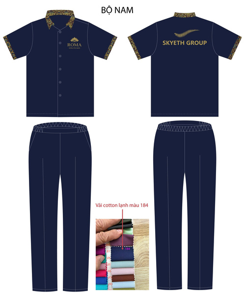 Đồng phục spa, nhà hàng, khách sạn - Khăn Bông Như ý Cát Tường - Công Ty TNHH Sản Xuất Thương Mại Dịch Vụ Như ý Cát Tường