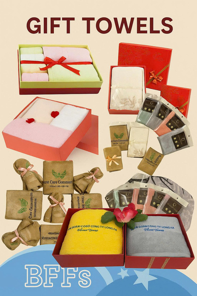 Khăn quà tặng - Khăn Bông Như ý Cát Tường - Công Ty TNHH Sản Xuất Thương Mại Dịch Vụ Như ý Cát Tường