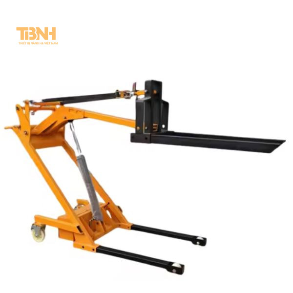 Xe nâng bán tự động tay cong 500kg