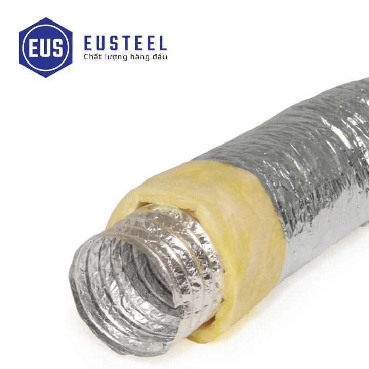 Ống gió mềm bọc bảo ôn - ống Gió EUSTEEL  - Công Ty Cổ Phần EUSTEEL
