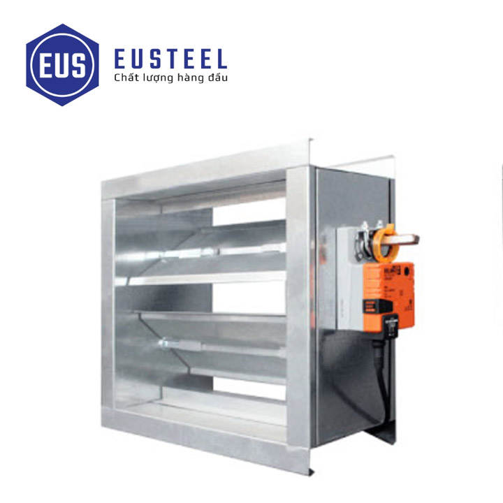 Van điều chỉnh gắn động cơ MD - ống Gió EUSTEEL  - Công Ty Cổ Phần EUSTEEL