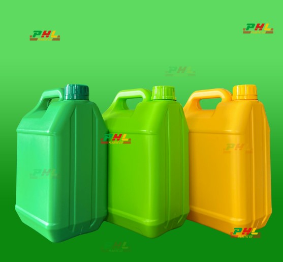 Can nhựa HDPE 4.5L phi 42.5mm hai sóng - Bao Bì Nhựa PHL - Công Ty Cổ Phần P H L