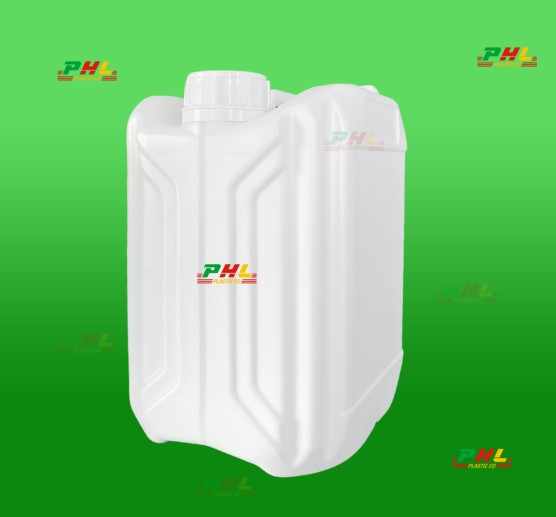 Can nhựa vuông HDPE 5L phi 50mm - Bao Bì Nhựa PHL - Công Ty Cổ Phần P H L