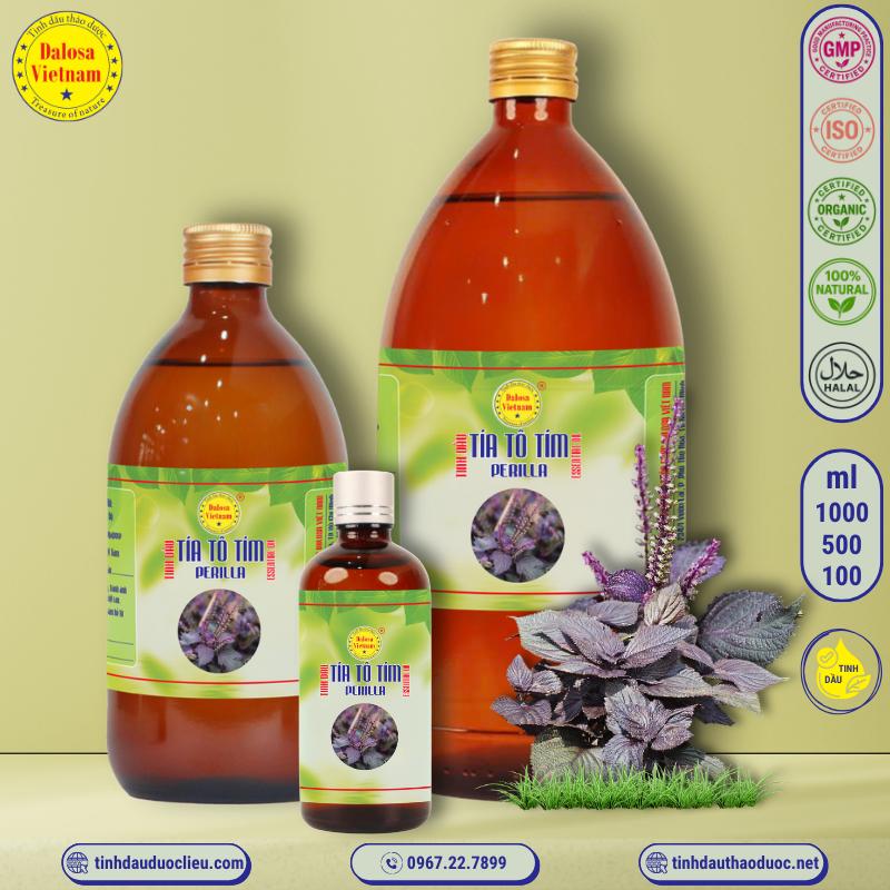 Tinh dầu tía tô tím