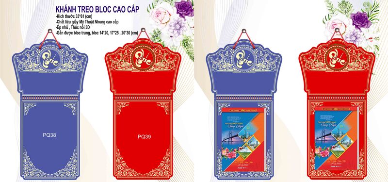 Lịch treo Bloc cao cấp