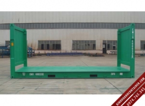 Container flat rack 20 feet - Container Tiên Phong - Công Ty TNHH Thương Mại Cơ Khí Tiên Phong