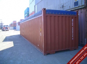 Container khô 40 feet mở nóc - Container Tiên Phong - Công Ty TNHH Thương Mại Cơ Khí Tiên Phong