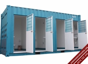 Container nhà vệ sinh 20 feet - Container Tiên Phong - Công Ty TNHH Thương Mại Cơ Khí Tiên Phong