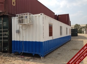 Container văn phòng 40 feet có WC - Container Tiên Phong - Công Ty TNHH Thương Mại Cơ Khí Tiên Phong