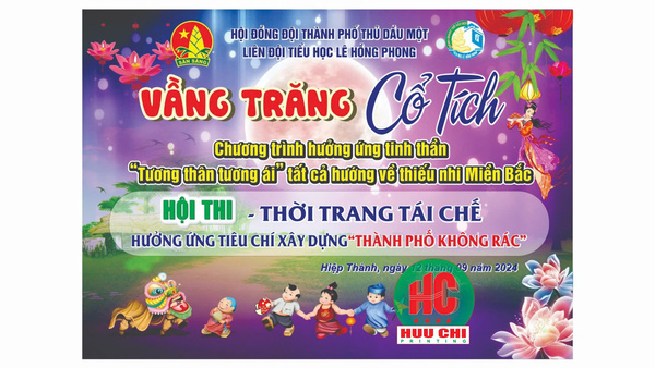 In băng rôn quảng cáo - In ấn Hữu Chí - Công Ty TNHH Dịch Vụ In ấn Hữu Chí