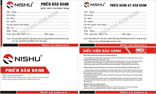 In phiếu bảo hành - In ấn Hữu Chí - Công Ty TNHH Dịch Vụ In ấn Hữu Chí