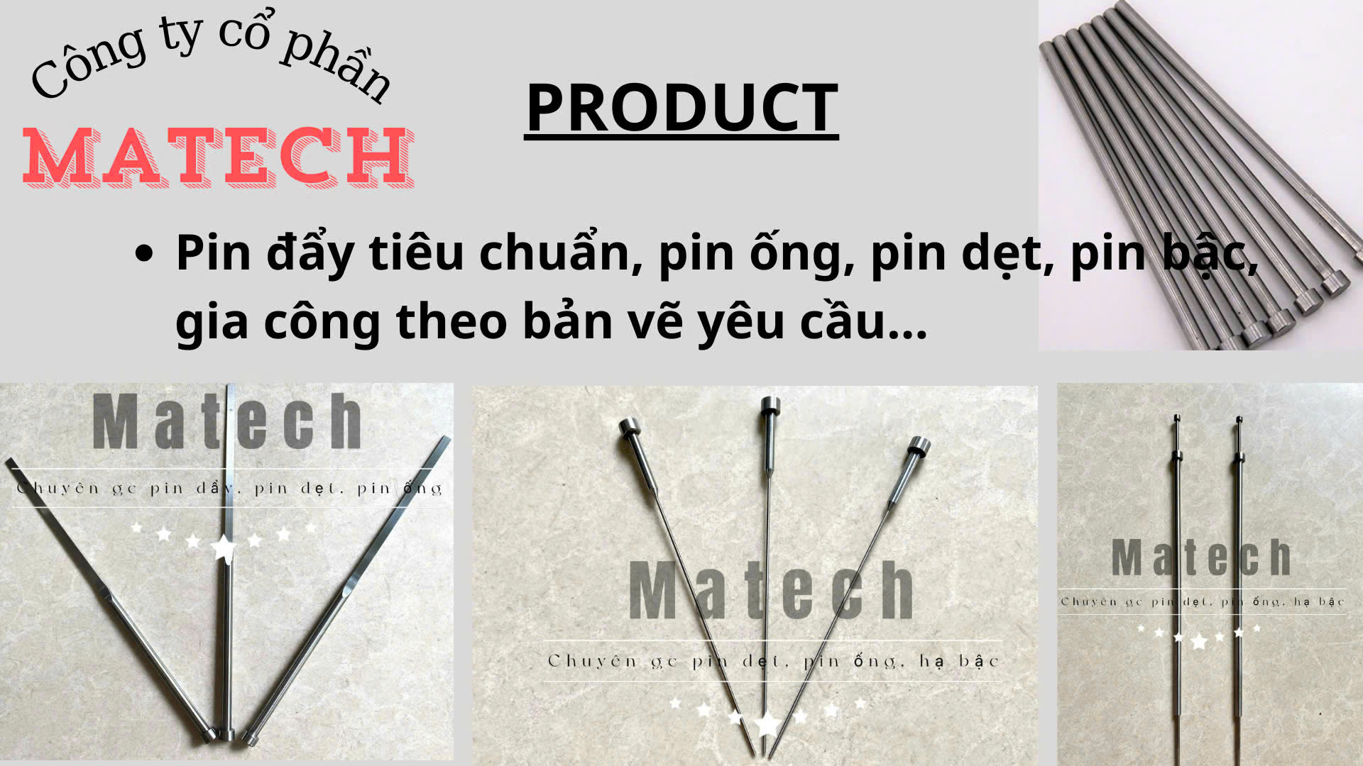 Linh kiện khuôn và gia công theo bảng vẽ