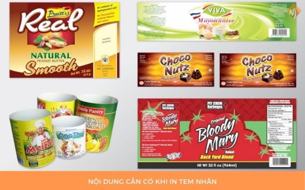 In tem nhãn quảng cáo