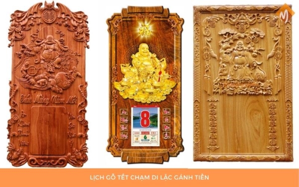 In lịch bản gỗ