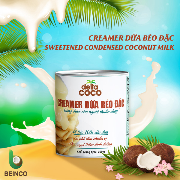 Creamer dừa béo đặc - Dừa Bến Tre - Công Ty Cổ Phần Đầu Tư Dừa Bến Tre