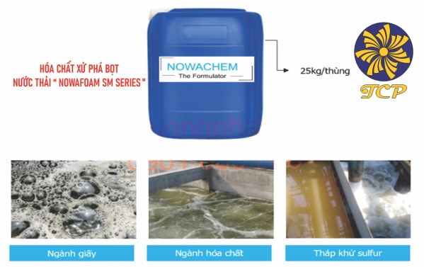 Hóa chất phá bọt nước thải - Hóa Chất Tẩy Rửa Thảo Chương Phát - Công Ty TNHH Thương Mại Và Dịch Vụ Thảo Chương Phát