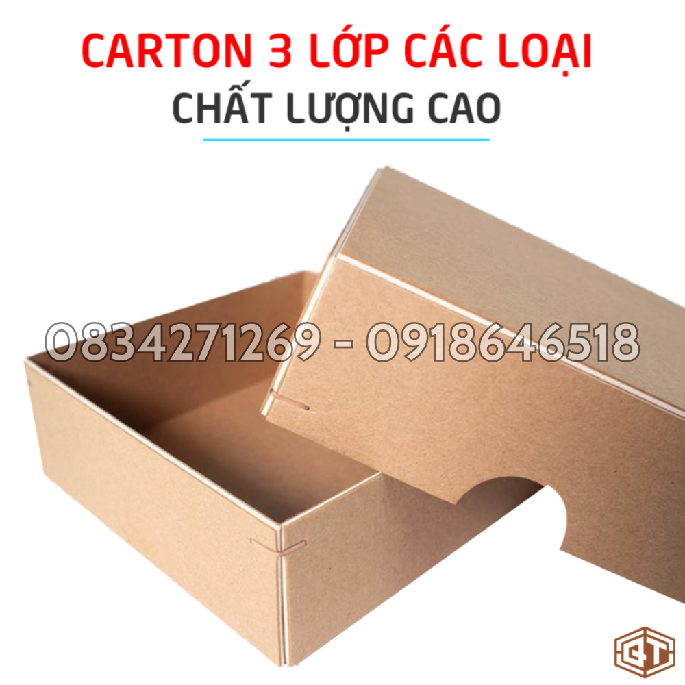 Thùng carton 3 lớp sóng E - Công Ty TNHH Sản Xuất Thương Mại Và Dịch Vụ Quốc Tế