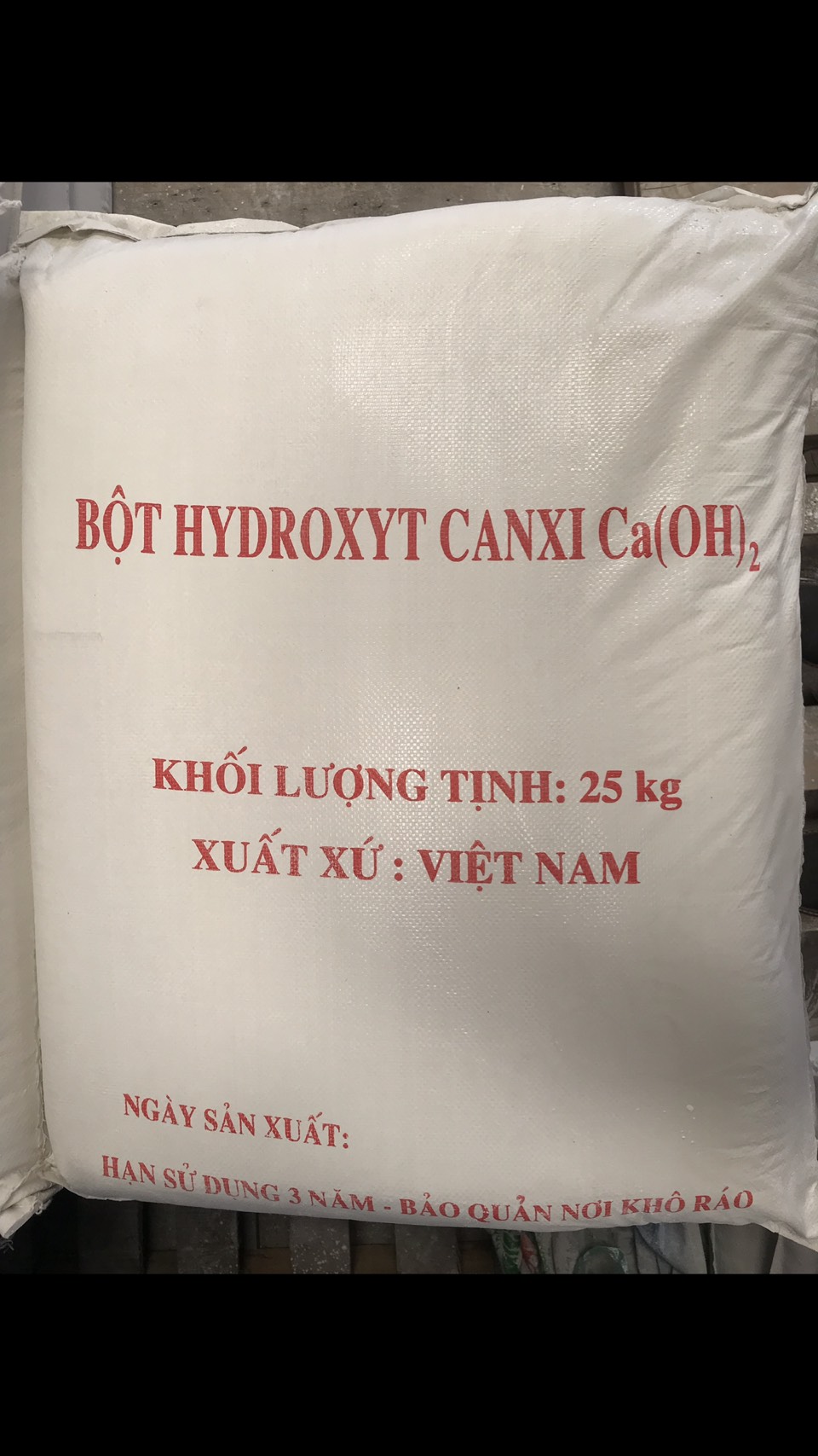 Vôi Hydoxit (Ca)OH2 - Chi Nhánh Bình Dương -  Công Ty TNHH Vôi Thái Hòa