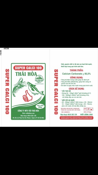 Vôi các loại - Chi Nhánh Bình Dương -  Công Ty TNHH Vôi Thái Hòa