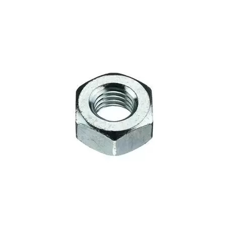 Tán thép 8.8 xi trắng