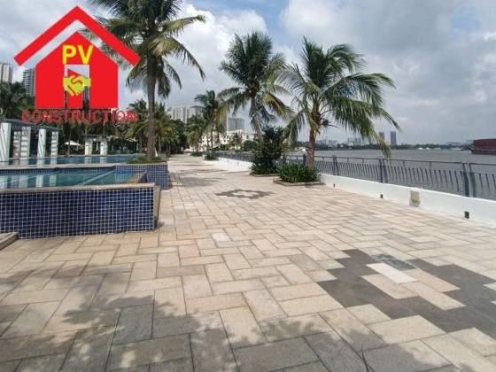 Cải tạo tuyến kè Riviera quận 2