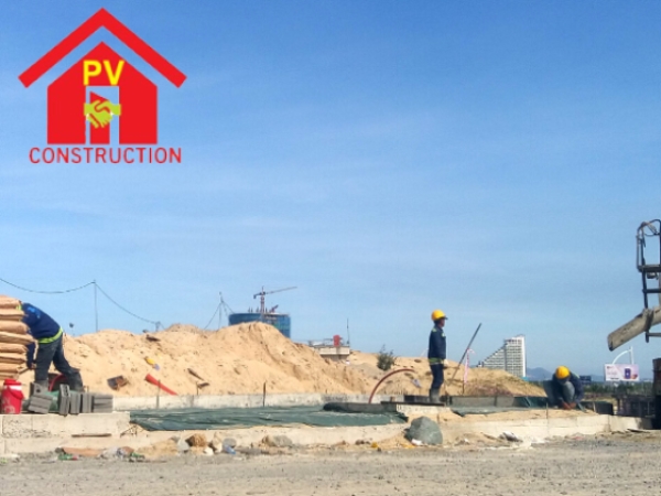 Thi công cải tạo hạ tầng Bãi Dài