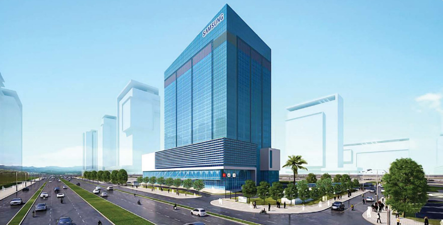 Trung tâm R&D mới của Samsung - Hồ Tây