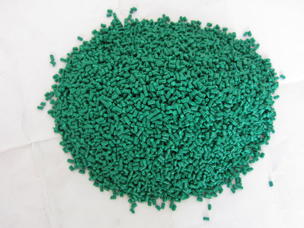 Hạt nhựa PE xanh lá
