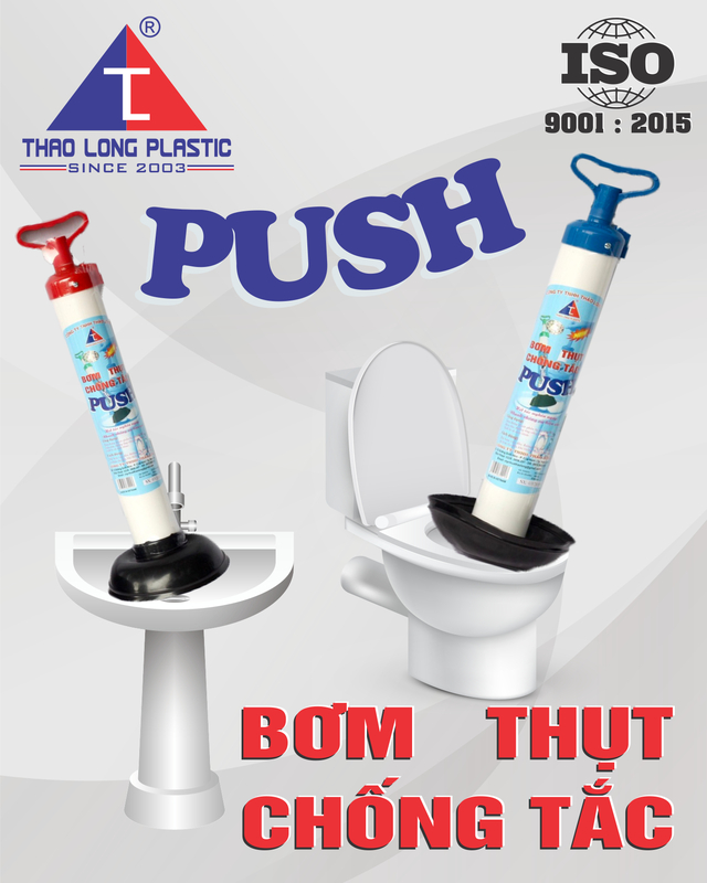 Bơm thụt chống tắc