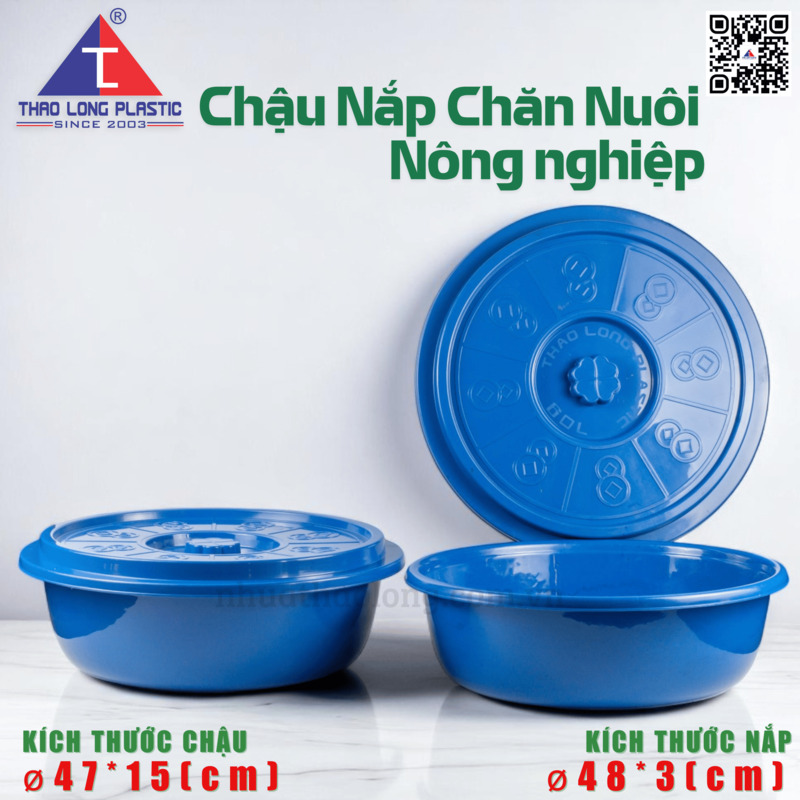 Chậu nắp chăn nuôi nông nghiệp