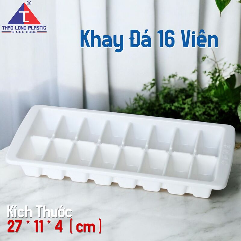 Khay đá 16 viên