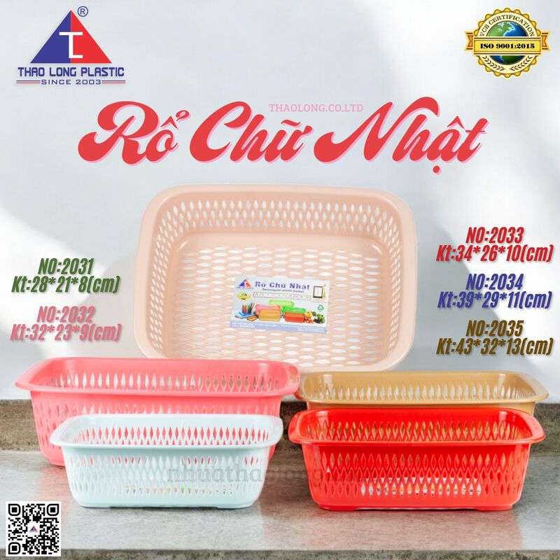 Rổ chữ nhật