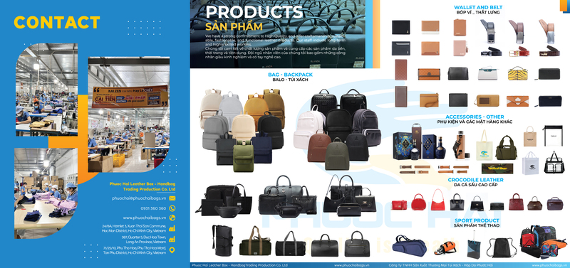 Phước hải Leather Bag - Blanda - Công Ty TNHH Sản Xuất Thương Mại Túi Xách - Hộp Da Phước Hải