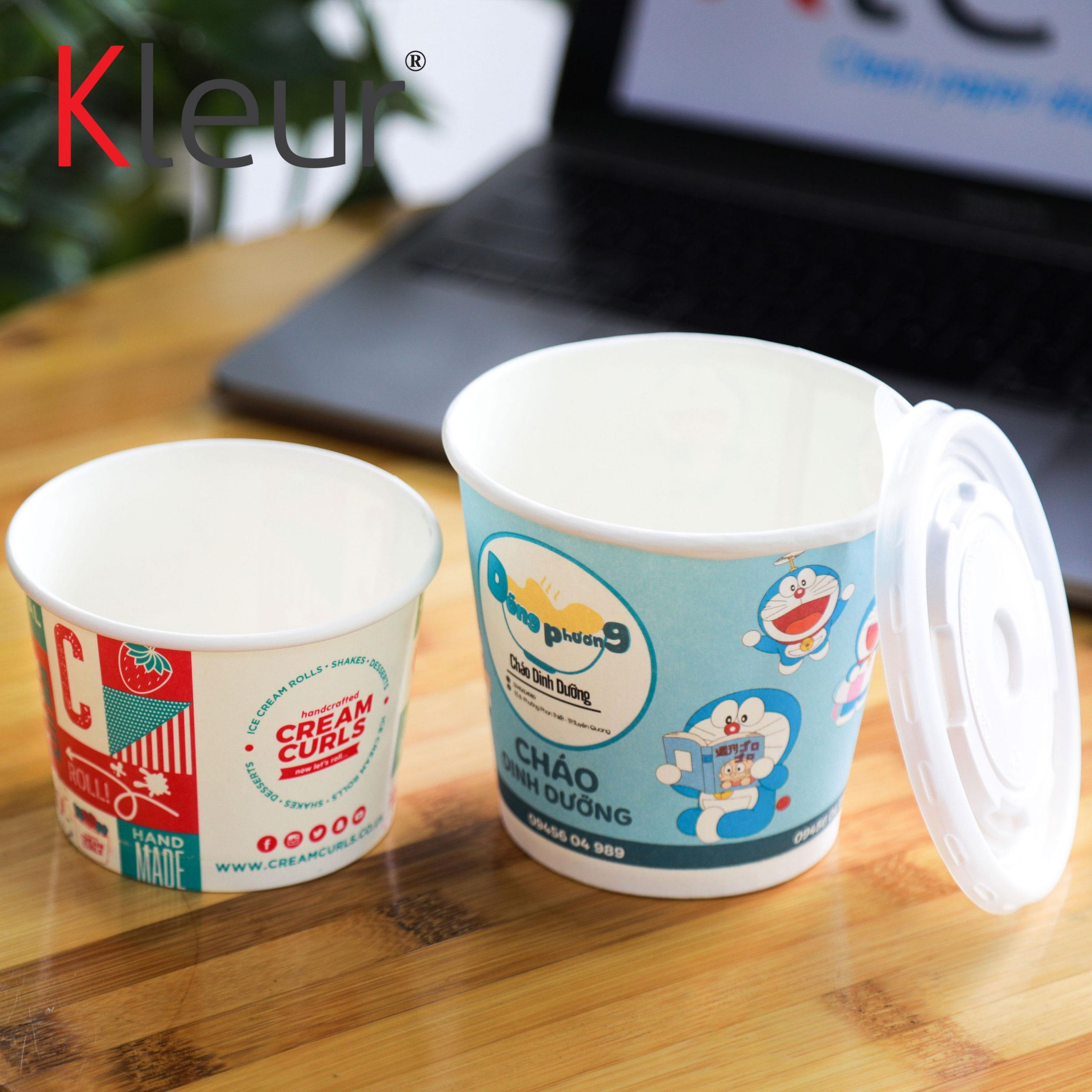 Tô giấy 360ml in riêng - Cốc Giấy, Tô Giấy Kleur - Công Ty Cổ Phần Bao Bì Giấy Kleur