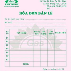 In hóa đơn
