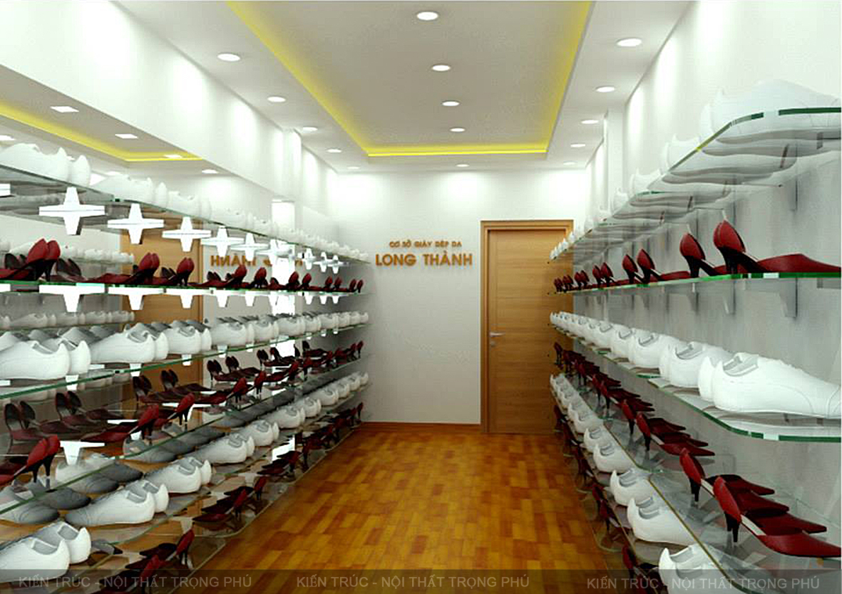 Shop giày - Công Ty TNHH Kiến Trúc Nội Thất Trọng Phú