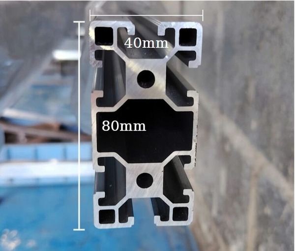 Thanh nhôm định hình 40x80 - Cơ Khí Việt Phúc Nhân - Công Ty TNHH Cơ Điện Việt Phúc Nhân