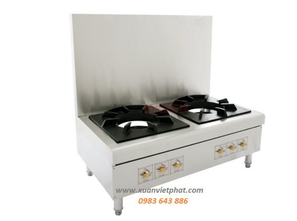 Bếp thấp đôi dùng gas
