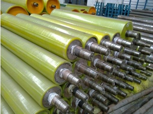 Con lăn bọc nhựa PU - Băng Tải Phương Trí Tín - Công Ty TNHH Cơ Khí Chế Tạo Phương Trí Tín