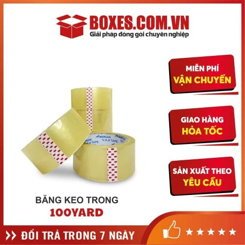 Băng keo trong 100 Yard